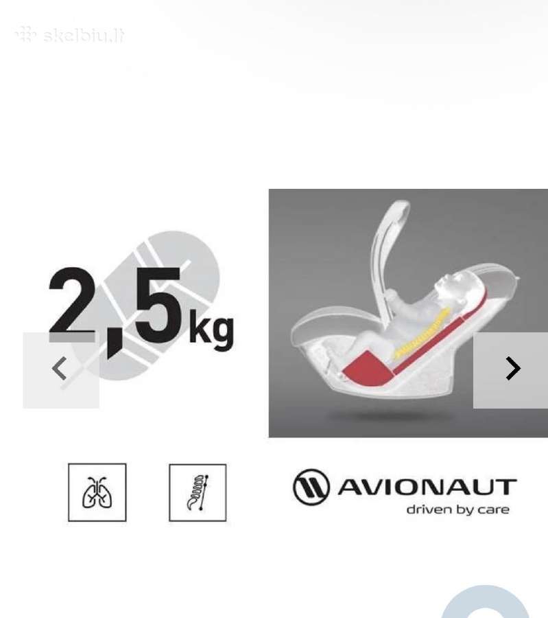 Automobilio kėdutė ir isofix kėdutės bazė - nuotraukos Nr. 14