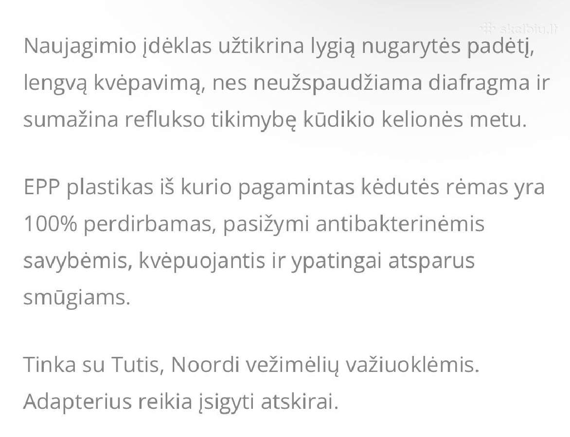 Automobilio kėdutė ir isofix kėdutės bazė - nuotraukos Nr. 16