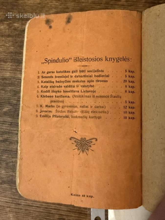 Širdies balsai 1908 m. Antikvarinė knyga - nuotraukos Nr. 5
