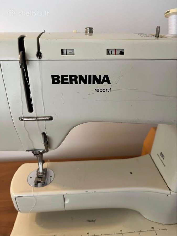 Siuvimo mašina „Bernina Record 830“ - nuotraukos Nr. 8