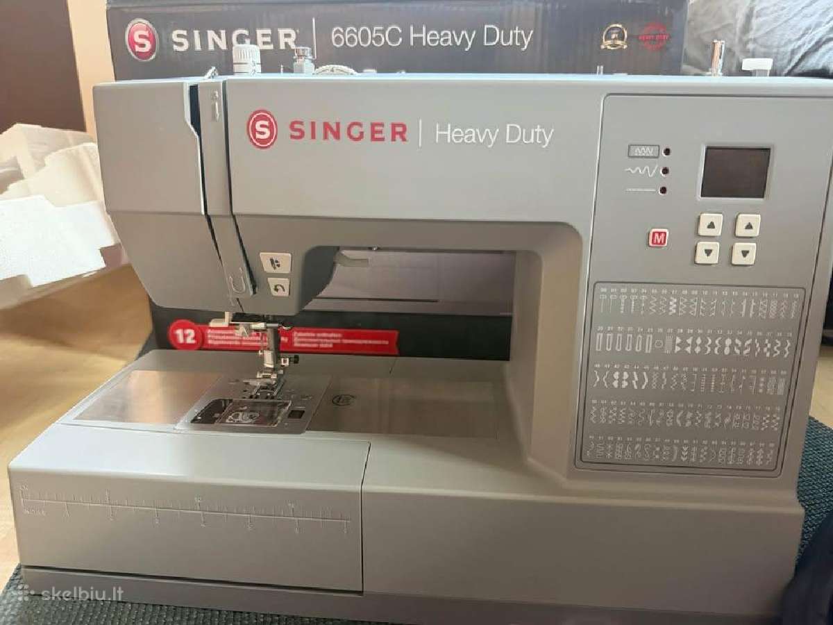 Siuvimo mašina „Singer 6605c Heavy Duty“ - nuotraukos Nr. 3