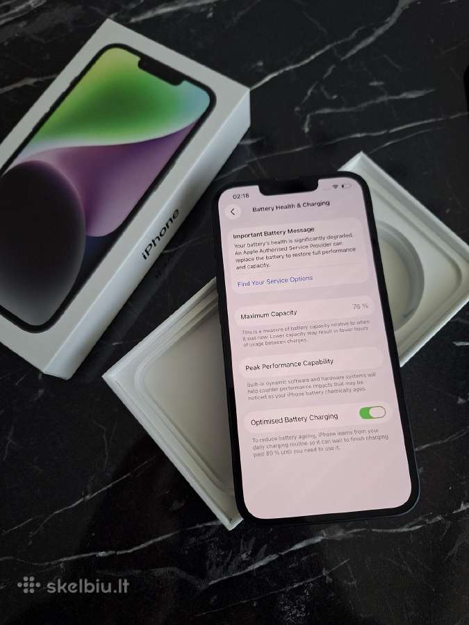 iPhone 14 128gb - nuotraukos Nr. 8