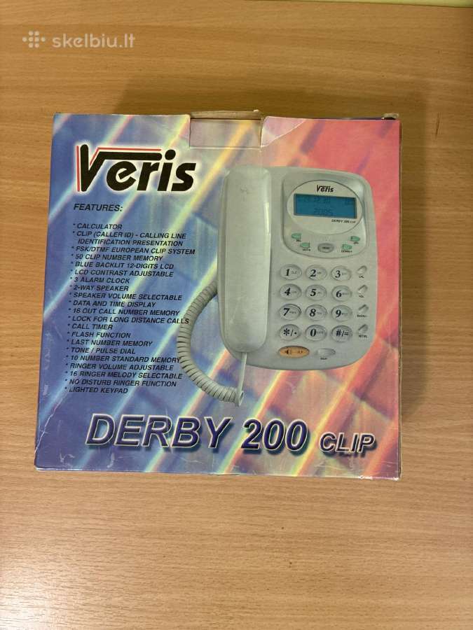 Retro telefonas Veris Derby 200 Clip - nuotraukos Nr. 2