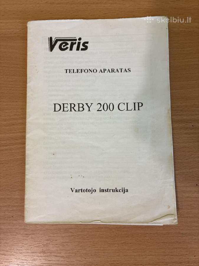 Retro telefonas Veris Derby 200 Clip - nuotraukos Nr. 3