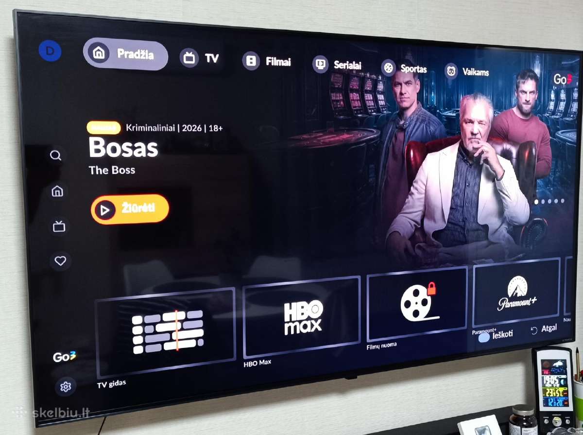 LG 55"webos televizorius 55nano763qa - nuotraukos Nr. 2