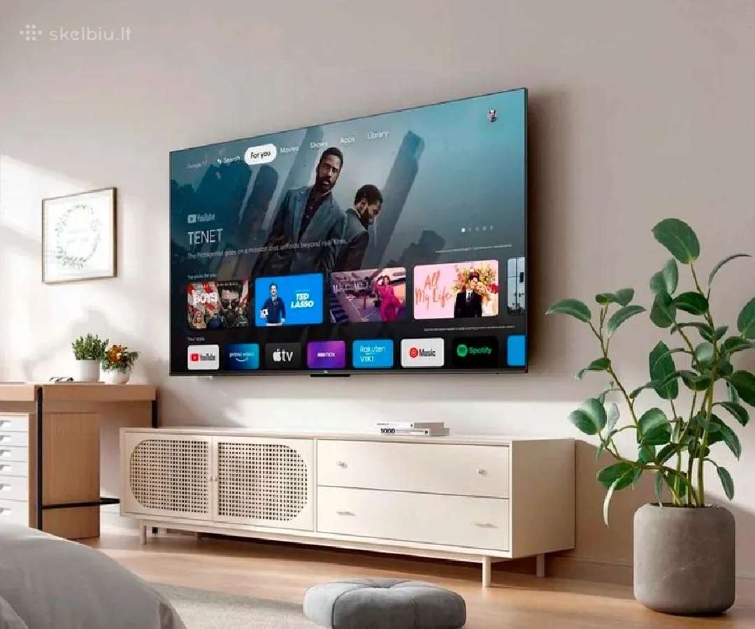 Tcl 55" 140cm Google TV - nuotraukos Nr. 3