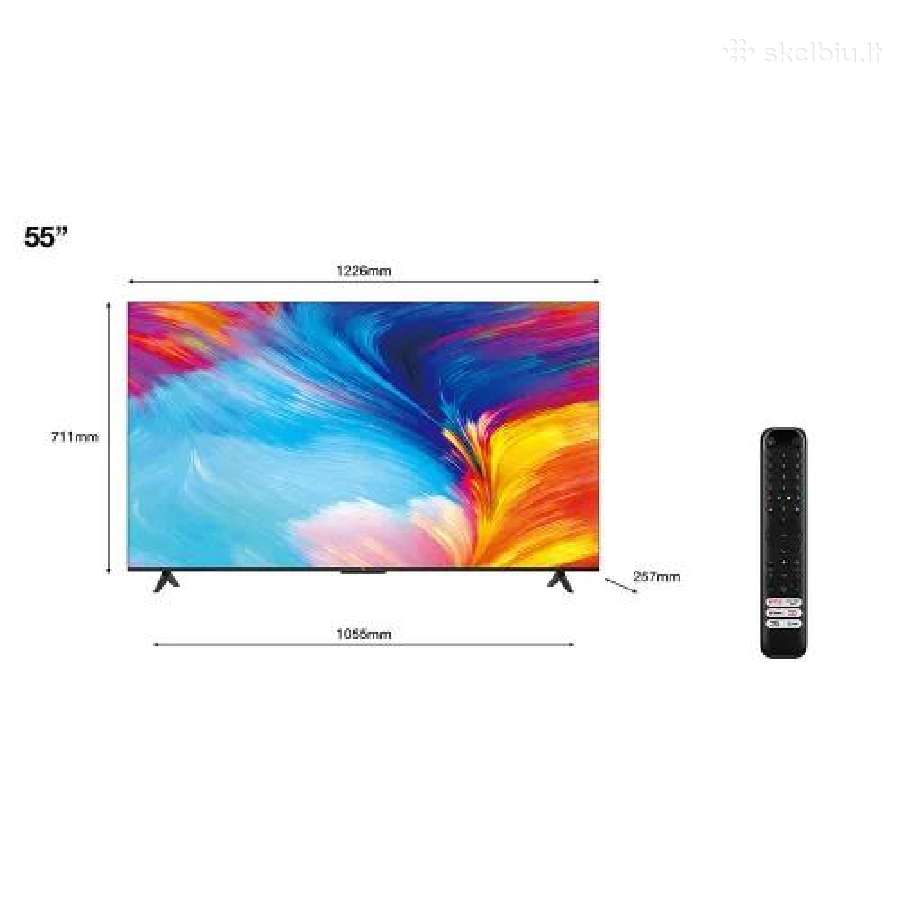 Tcl 55" 140cm Google TV - nuotraukos Nr. 15