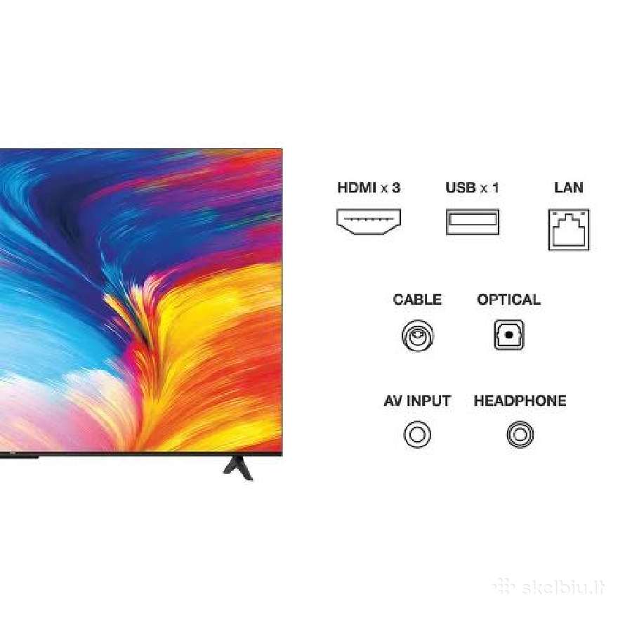 Tcl 55" 140cm Google TV - nuotraukos Nr. 14