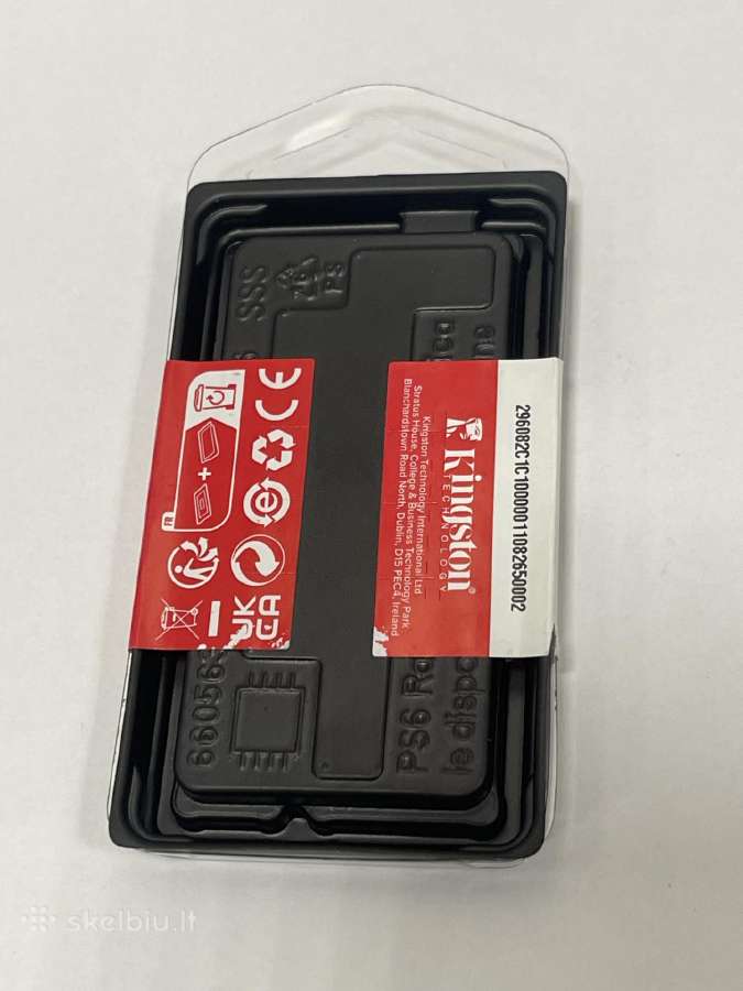 Nauji 16gb Ddr4 sodimm Kingston 3200 su garantija - nuotraukos Nr. 2