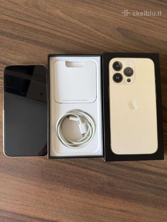iPhone 13 Pro Gold 256 GB - nuotraukos Nr. 8
