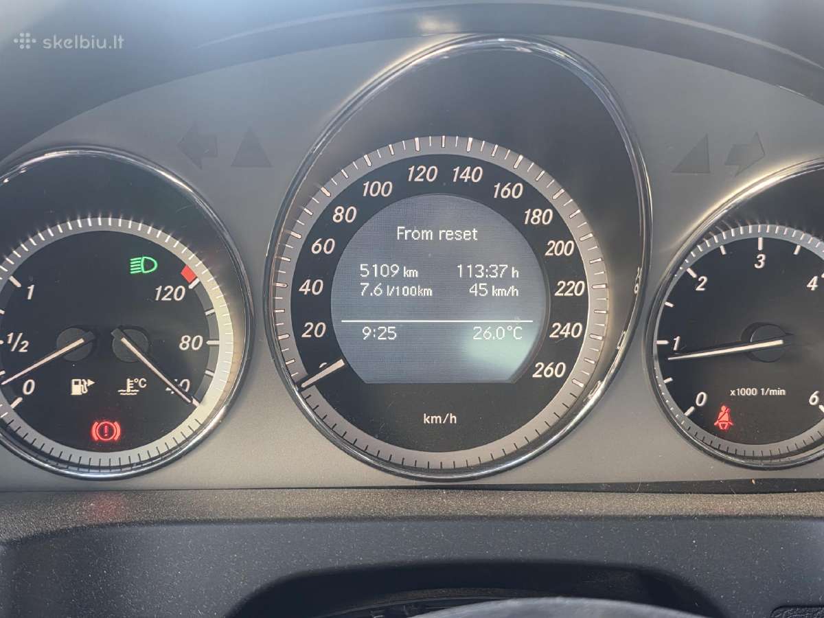 Mercedes-benz c180 w204 2010 mehanas - nuotraukos Nr. 15
