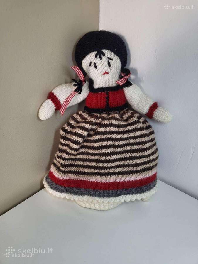 Megzta dvipusė lėlė 30 cm - nuotraukos Nr. 4