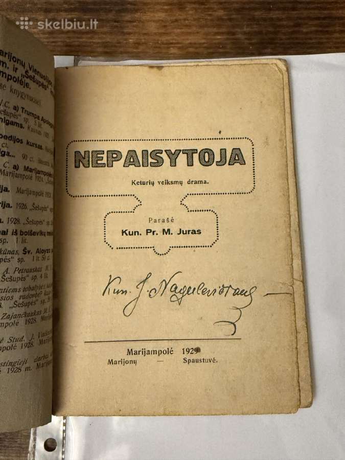 Nepaisytoja 1929 m. - nuotraukos Nr. 2