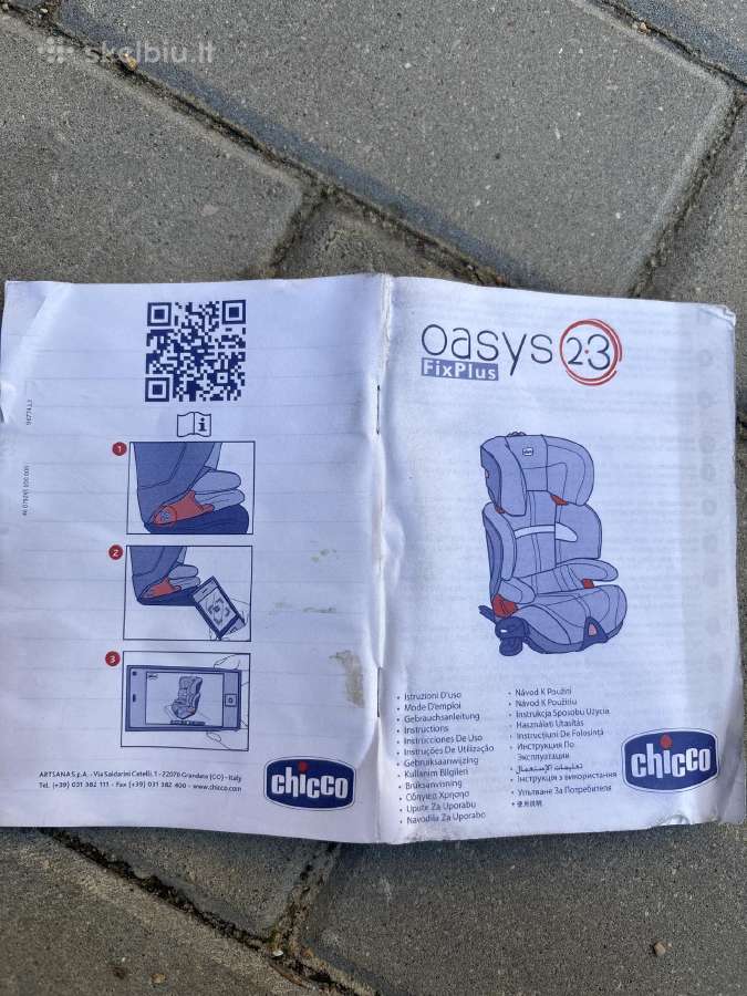 Automobiline kedute Chicco 29eur,15-36kg vaikui - nuotraukos Nr. 3