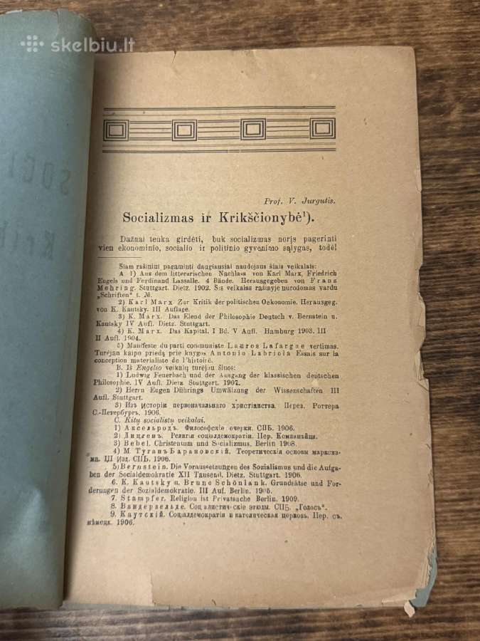 Socializmas ir krikščionybė 1919 m. - nuotraukos Nr. 2