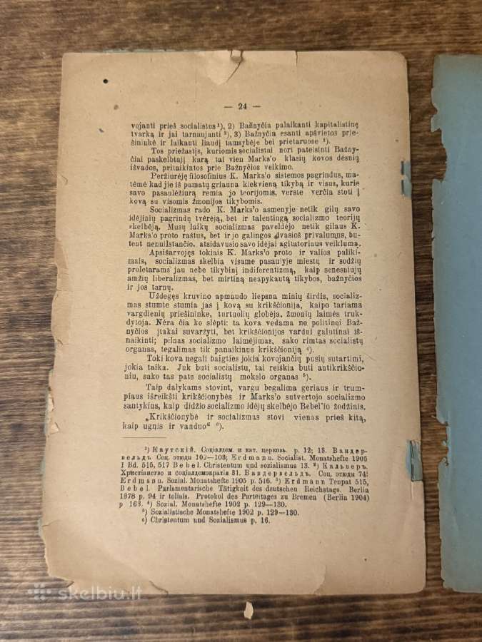Socializmas ir krikščionybė 1919 m. - nuotraukos Nr. 5