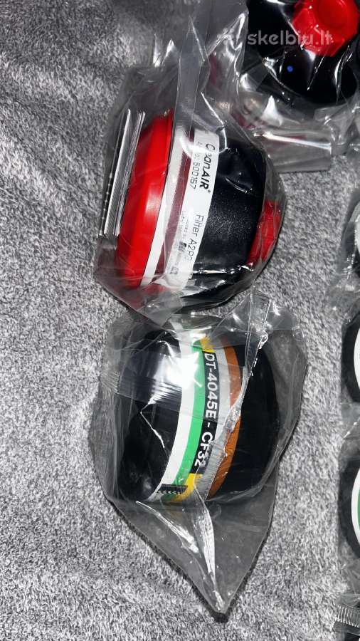3m dažymo komplektas M-206 šalmas + 16 filtrų - nuotraukos Nr. 3