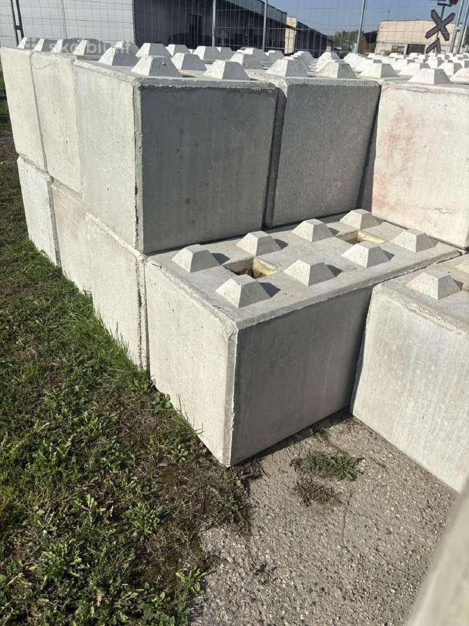 Betono Lego Blokai pertvara barjerai sandėliavimui - nuotraukos Nr. 3