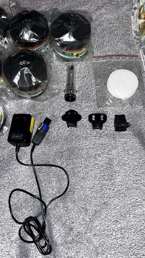 3m dažymo komplektas M-206 šalmas + 16 filtrų - nuotraukos Nr. 16