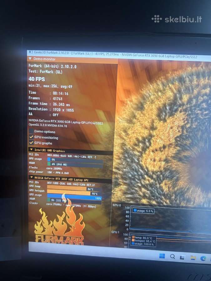 Msi gaming i5 12gen - nuotraukos Nr. 5