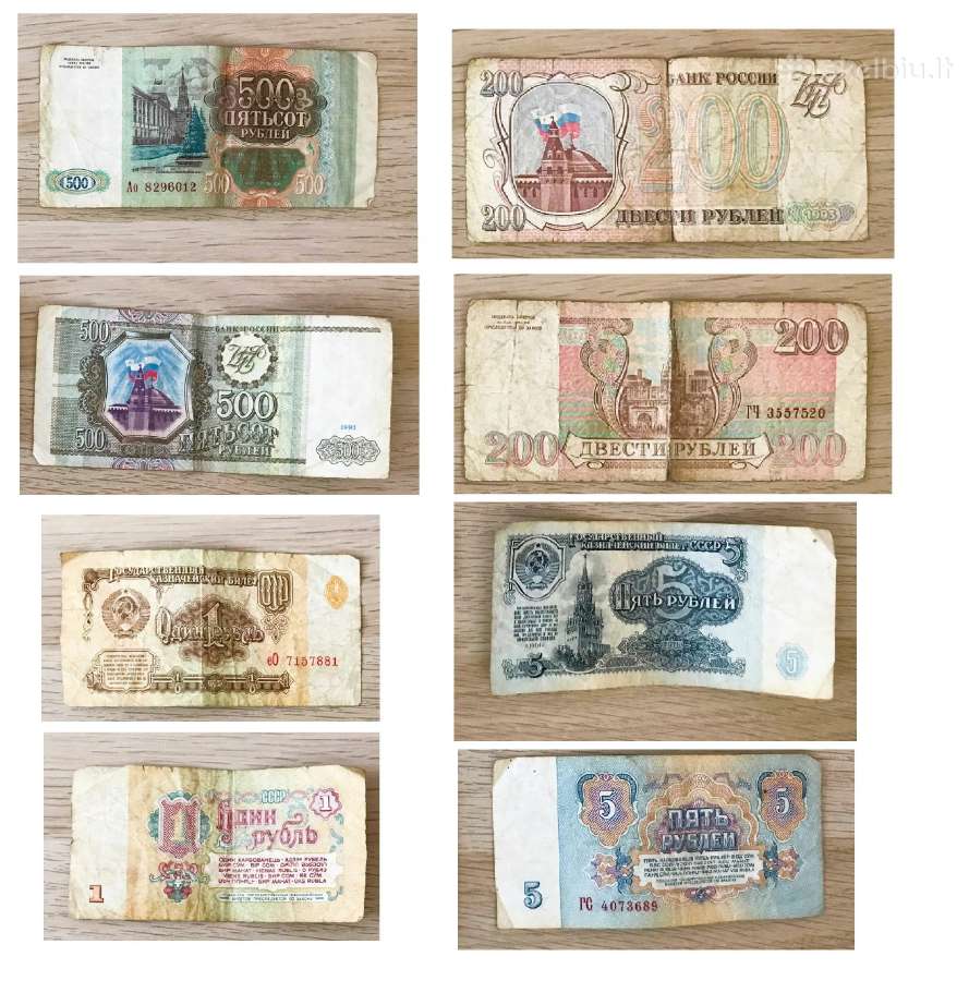 Monetos ir banknotai - nuotraukos Nr. 3