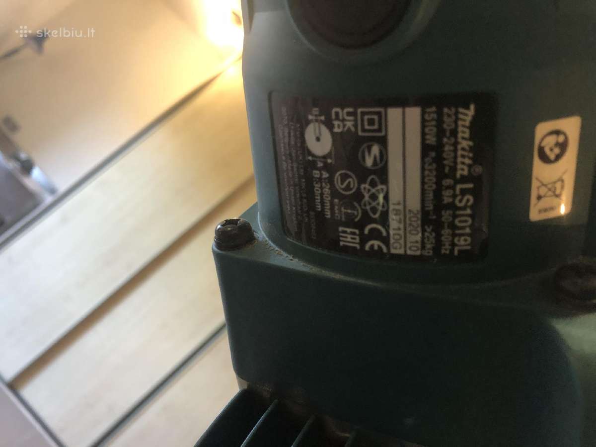 Makita Ls1019l+stalas Wts06 - nuotraukos Nr. 3
