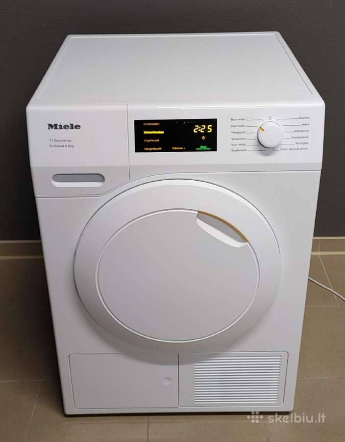 Miele W1 ir T1 Classic Eco komplektas 8kg A+++ - nuotraukos Nr. 15