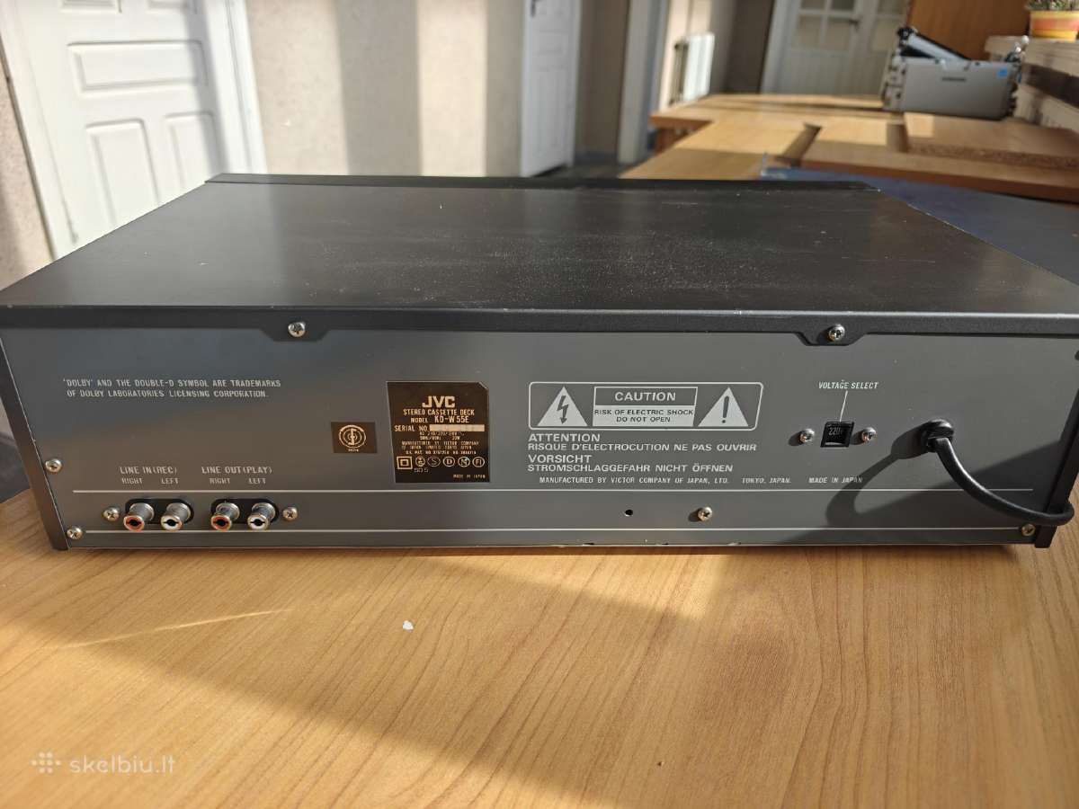 Kasetinė deka JVC Kd-w55e - nuotraukos Nr. 2