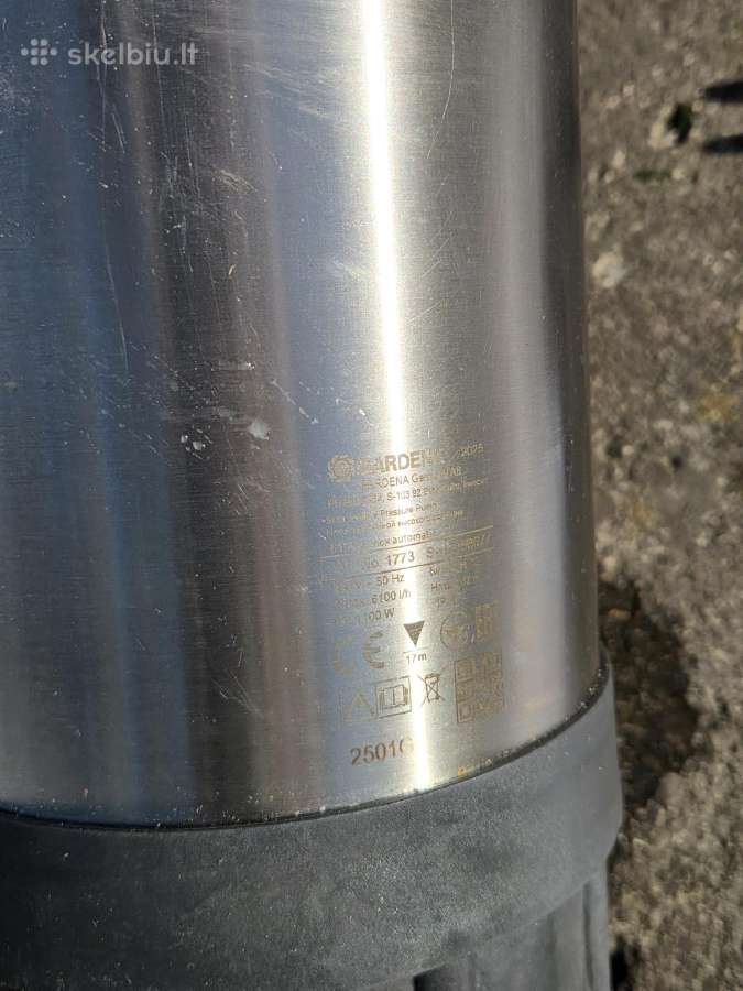 Gardena 6100/5 Automatic – slėginis siurblys - nuotraukos Nr. 7