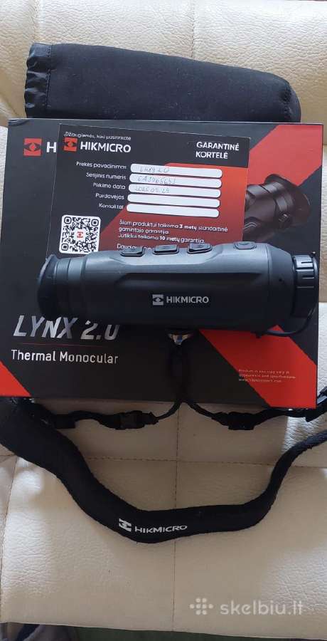 Termovizorius Hikmicro Lynx Lh19 2.0 - nuotraukos Nr. 2