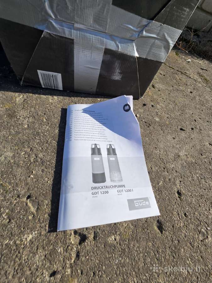 Güde Gdt 1200 I – 1200 W vandens siurblys - nuotraukos Nr. 2