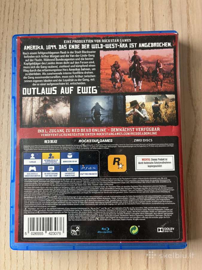 Red dead 2 (ps4-5) - nuotraukos Nr. 2
