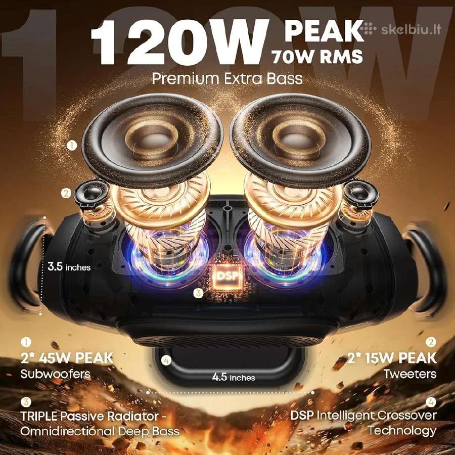 Nauja Galinga Boombox kolonele,pigiau nei pirkta - nuotraukos Nr. 7
