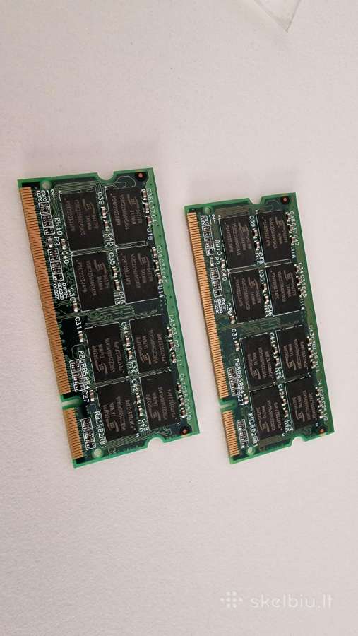 512mb Ddr Sodimm Non Ecc Pc-2700 333mhz - nuotraukos Nr. 2