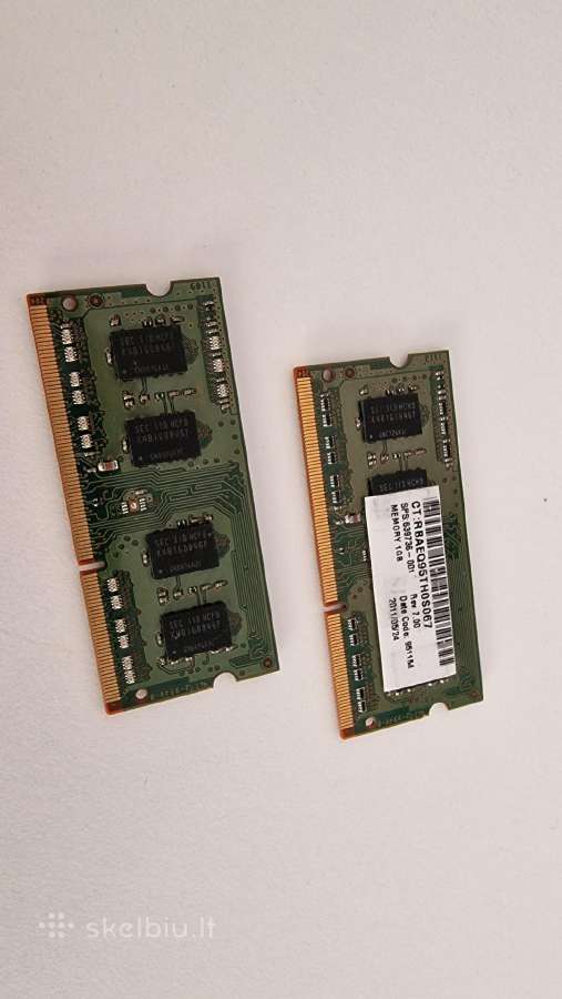 Ddr3 Samsung 1gb RAM - nuotraukos Nr. 2