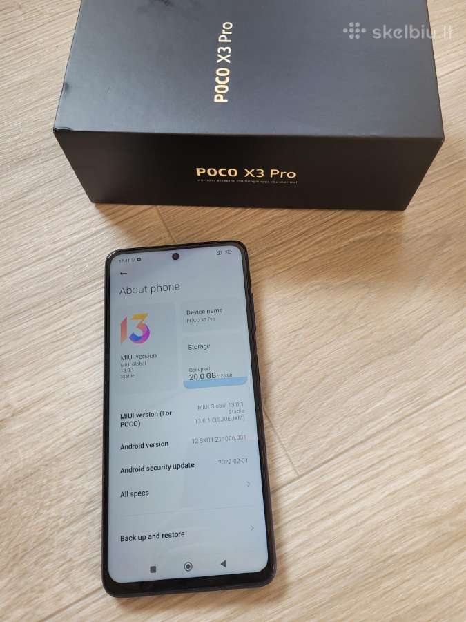 Xiaomi Poco X3 Pro - nuotraukos Nr. 2