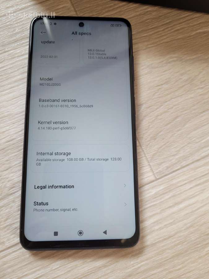 Xiaomi Poco X3 Pro - nuotraukos Nr. 4
