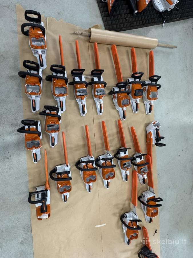 Stihl ir Husqvarna akumuliatoriniai pjuklai - nuotraukos Nr. 2