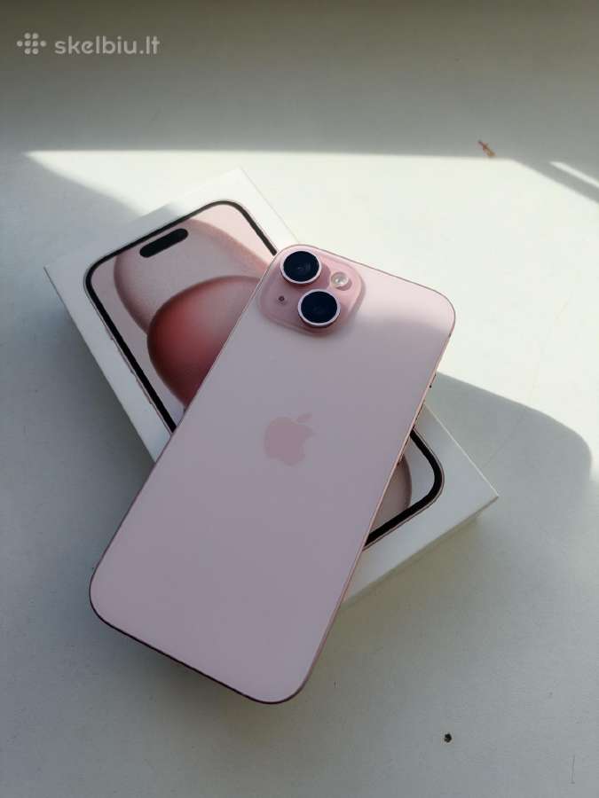 Parduodu iPhone 15, 128gb - nuotraukos Nr. 2