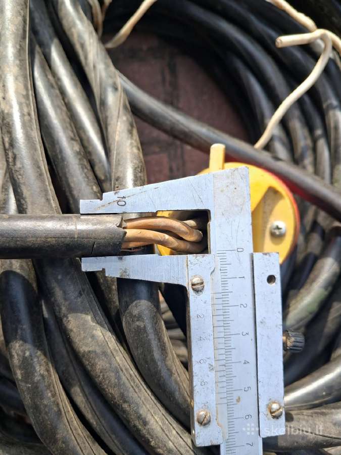 Parduodamas 44 M Trifazis Elektros Kabelis - nuotraukos Nr. 2