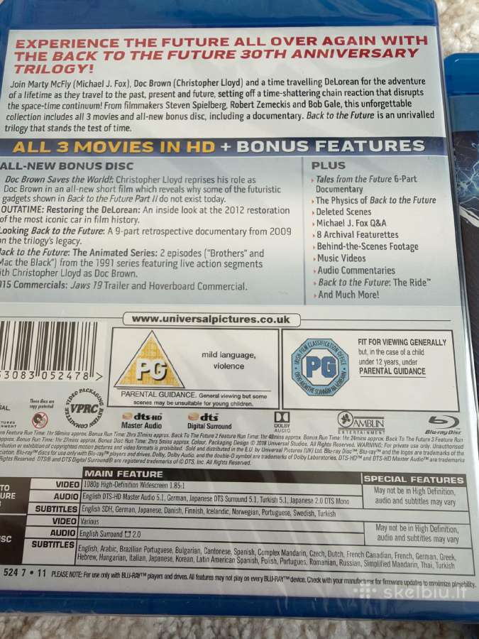 Blu-ray filmų rinkinys - nuotraukos Nr. 2