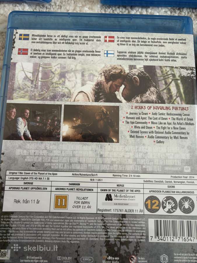 Blu-ray filmų rinkinys - nuotraukos Nr. 5