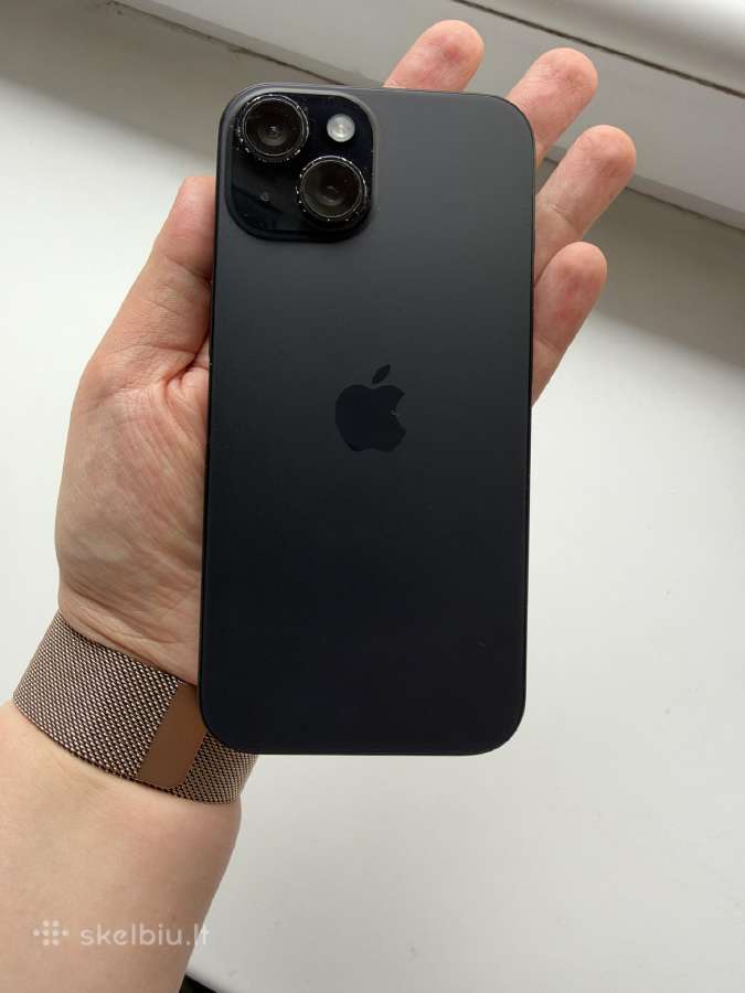 Apple iPhone 15 – juodas - nuotraukos Nr. 4