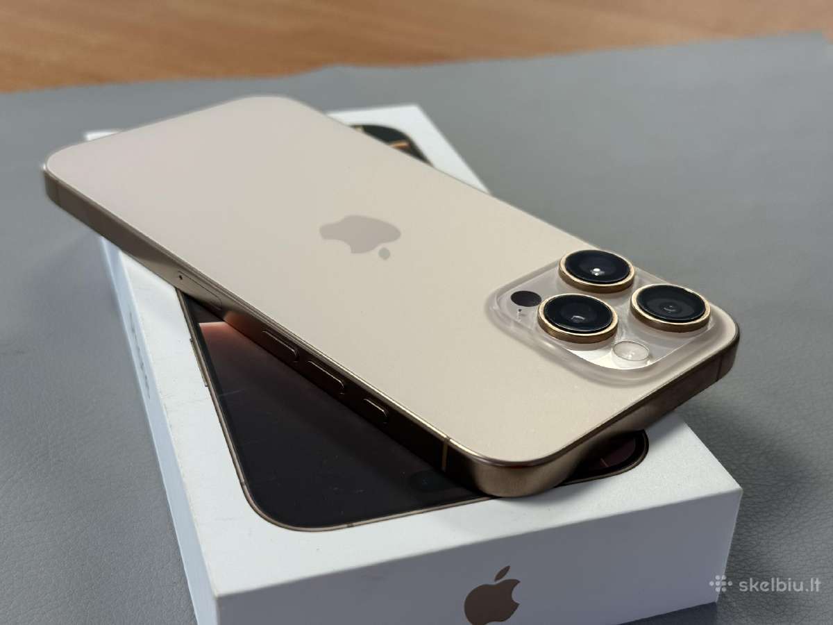 iPhone 16 Pro Max 256gb su baterija 90 - nuotraukos Nr. 3