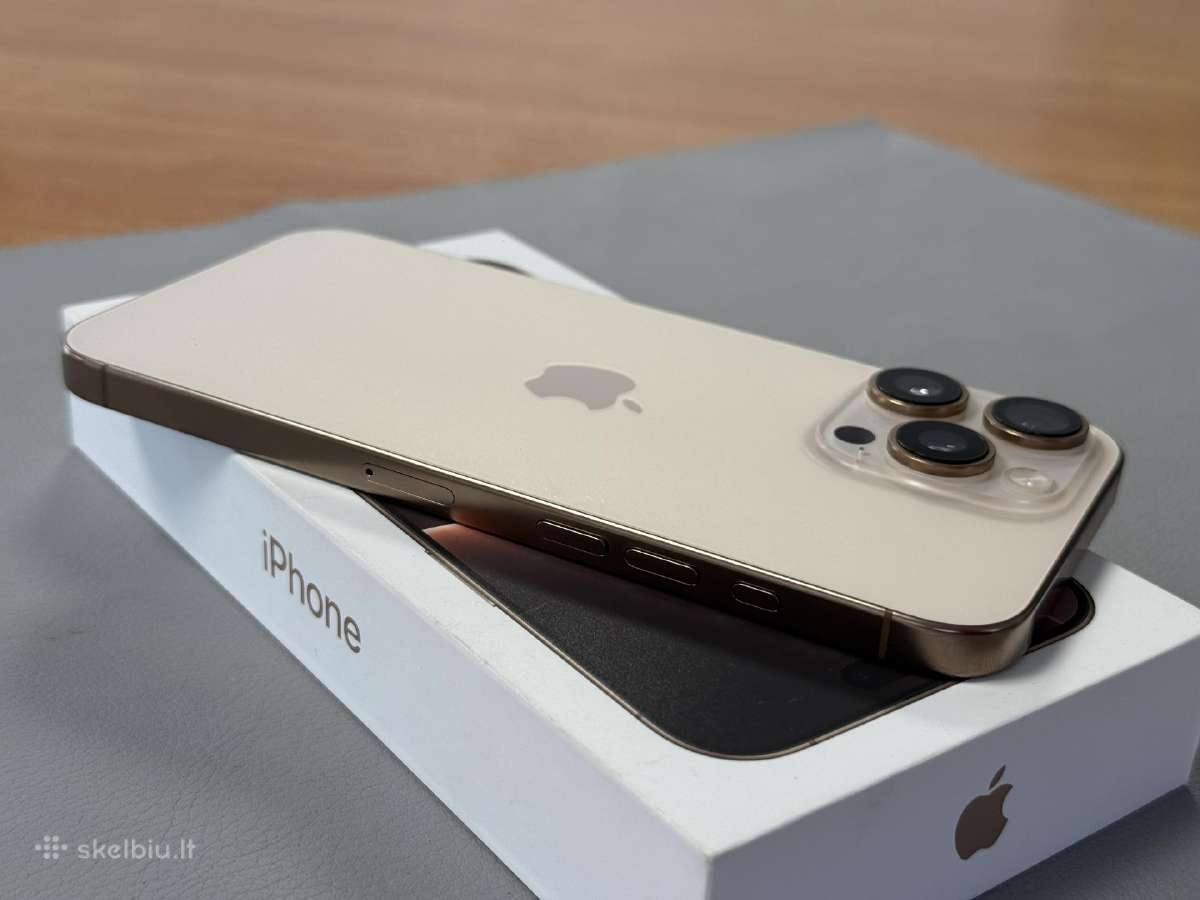 iPhone 16 Pro Max 256gb su baterija 90 - nuotraukos Nr. 4
