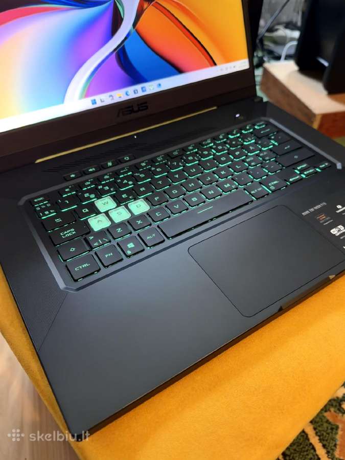 Galingas Asus Tuf F15 nešiojamas kompiuteris - nuotraukos Nr. 2