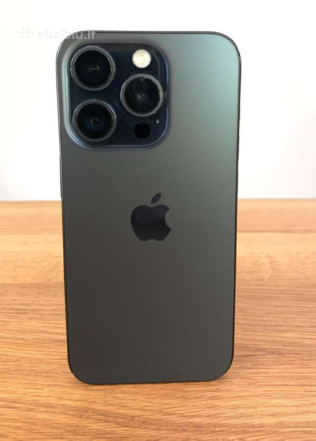 iPhone 15 Pro 256gb Blue Titanium + Pitaka/apple - nuotraukos Nr. 2