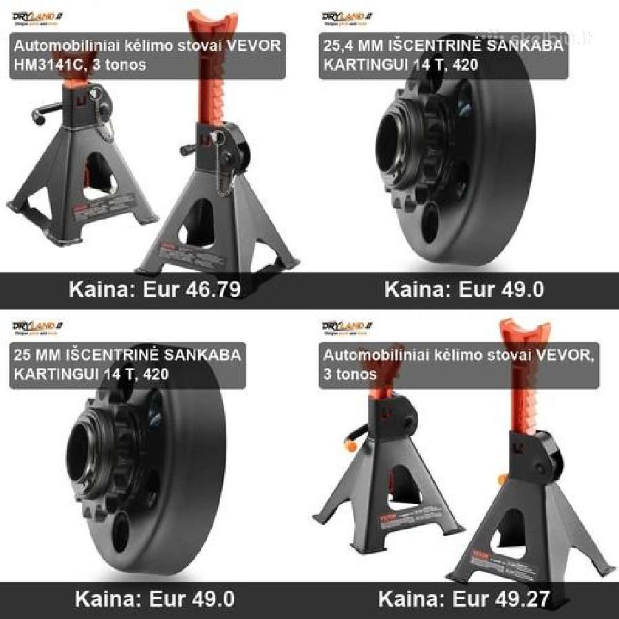 Elektriniai keltuvai ir gervės, galia ir saugumas - nuotraukos Nr. 2