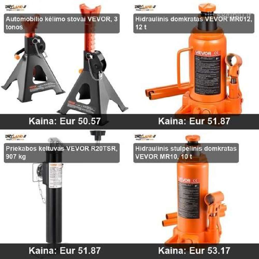 Elektriniai keltuvai ir gervės, galia ir saugumas - nuotraukos Nr. 3