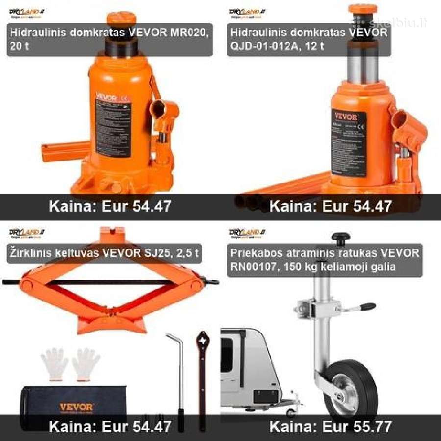 Elektriniai keltuvai ir gervės, galia ir saugumas - nuotraukos Nr. 4